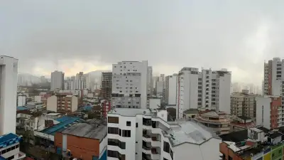 Pronóstico del tiempo en Bucaramanga: martes con cielo nublado y alta probabilidad de lluvias