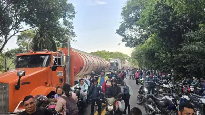 Protesta en Sabana de Torres por falta de transporte escolar rural afecta a más de mil estudiantes