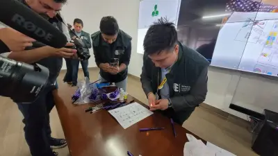 Registraduría valida bolígrafos para elecciones con pruebas de resistencia de tinta