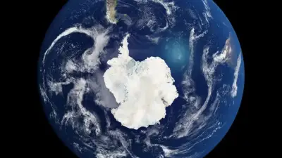 Revelan el misterio bajo el hielo antártico: 30.000 colinas y un paisaje oculto