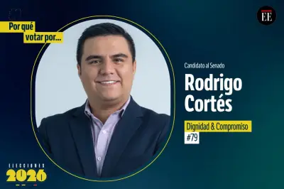 Rodrigo Cortés, candidato al Senado, expone sus propuestas y posturas políticas