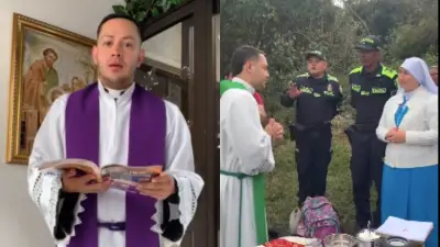 Sacerdote de Antioquia envía críptico mensaje tras polémica pelea con monja