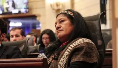 Secuestro de la senadora Aída Quilcué y su equipo de seguridad en Cauca