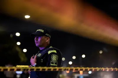 Sicarios con corbata asesinan a empresario y escolta en exclusivo sector de Bogotá