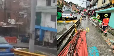 Tormenta eléctrica causa inundaciones y caídas de árboles en Medellín y Bello