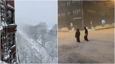 Tormenta histórica paraliza Nueva York y Nueva Jersey con récords de nieve y caos logístico