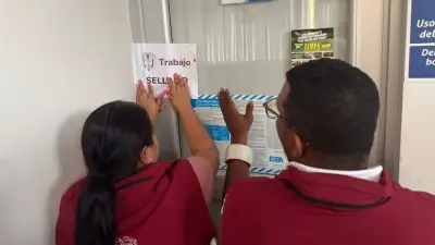 Trabajadores de la Electrificadora de Santander sellan oficinas tras 24 horas de paro