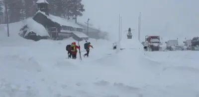 Tragedia en California: avalancha sepulta a esquiadoras, solo dos sobreviven entre nueve fallecidos