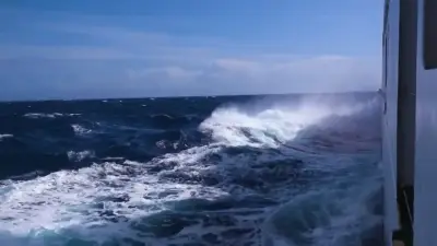 Tripulación del ARC Simón Bolívar enfrenta olas de 4 metros en el Paso de Drake