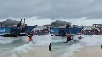 Turista sufre fractura de columna en accidente al desembarcar en Johnny Cay, San Andrés