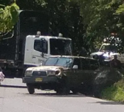 Una persona muere en violento asalto a vehículo de valores en la vía Panamericana de Cauca