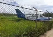Avioneta se sale de pista en aeropuerto de Nuquí, Chocó, sin dejar lesionados
