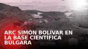 Buque ARC Simón Bolívar fortalece cooperación científica con Chile y Bulgaria en la Antártida