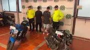 Capturan a dos hombres por receptación de motocicleta robada en Bucaramanga