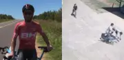 Ciclista argentino atacado por conductor y su pareja durante entrenamiento en ruta
