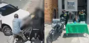 Ciudadano frustra fleteo en Bogotá al embestir a ladrones que robaron $30 millones a adulto mayor