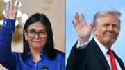 Delcy Rodríguez solicita a Donald Trump suspender sanciones contra Venezuela