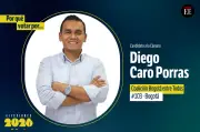 Diego Caro Porras: Candidato a la Cámara con propuestas de reforma judicial y postura contra la paz total