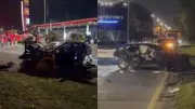 Doble tragedia vial en Bogotá: dos mujeres fallecen en choque múltiple en la Autopista Norte