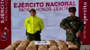 Ejército incauta depósito ilegal de morfina valorado en 7 millones de dólares en Nariño