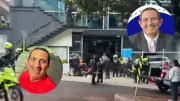 Empresario arrocero y su escolta asesinados a balazos frente a gimnasio en Bogotá