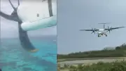 Fuerte vendaval pone en riesgo aterrizaje de avión en Providencia, San Andrés