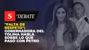 Gobernadora del Tolima denuncia falta de respeto del gobierno nacional en evento con Petro