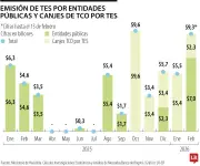 Gobierno emite $7 billones en TES a entidades públicas en solo 13 días de febrero