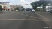Guerra del centavo entre ambulancias deja ciclista herido en Cali
