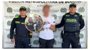 Hombre con mano herida agrede a policías en Suba, Bogotá: capturado tras violento altercado