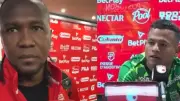 Hugo Rodallega responde a César Haydar tras polémica anulación de gol en Santa Fe vs. Nacional