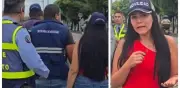 Intolerancia vial en Cali: motociclista agrede a agente durante grabación de campaña educativa