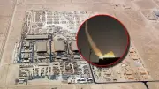 Irán ataca base aérea estadounidense en Oriente Medio: captan el momento exacto