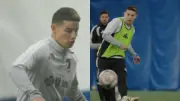James Rodríguez entrena con Minnesota United y se acerca su debut en la MLS