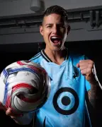 James Rodríguez se alista para su debut en la MLS con Minnesota United