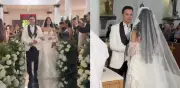 Jhonny Rivera y Jenny López contraen matrimonio en Pereira tras tres años de noviazgo
