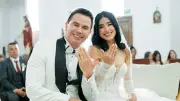 Jhonny Rivera y Jenny López sellan su matrimonio en Pereira con multitudinaria asistencia