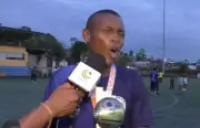 Joven goleador de Copa Colonia en Chocó celebra premio y teme que le roben el dinero