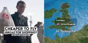 Joven viaja de Londres a Turquía para comprar en el supermercado y ahorra dinero