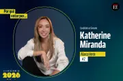 Katherine Miranda: 'Mi motivación es no quedarme callada y defender los recursos públicos'