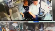Ladrones azotan a conductores de buses en el centro de Medellín, Antioquia