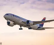 Latam Airlines registra récord de 8,2 millones de pasajeros en enero con ocupación superior al 86%