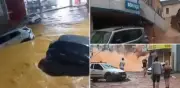 Lluvias torrenciales en Brasil dejan al menos 20 muertos y decenas de desaparecidos en Minas Gerais