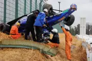 Luke Browning sufre espectacular accidente en Suzuka durante pruebas de Súper Fórmula