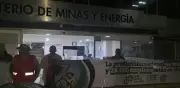 Más de 200 líderes sindicales protestan en Minminas exigiendo garantías para etanol y biodiesel