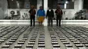 Operación naval intercepta lancha con más de 400 kilos de cocaína en el Caribe colombiano