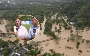 Periodista de Win Sports rompe en llanto en vivo por inundaciones en Córdoba