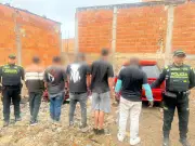 Policía captura a cinco personas y recupera vehículos hurtados en operativo en Ciudad Bolívar