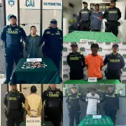Policía captura a cinco presuntos narcotraficantes en Cartagena con más de 500 dosis incautadas