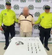 Policía captura a dos adultos mayores portando armas ilegales en Cartagena